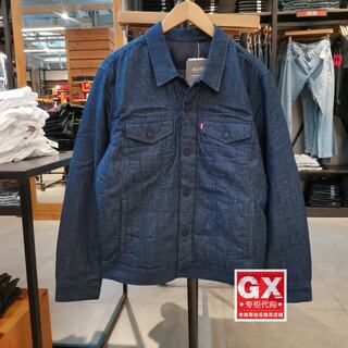 GX出品 Levi's李维斯79595-0001 男 双面 冬保暖时尚牛仔衣羽绒服