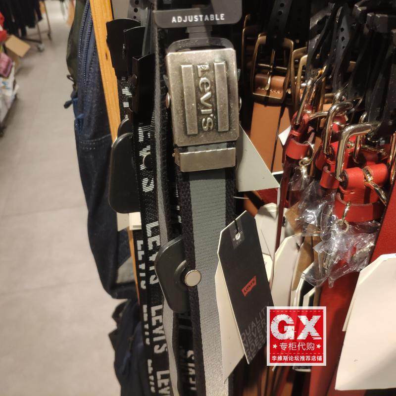 国内专柜levi's李维斯复古男棉布