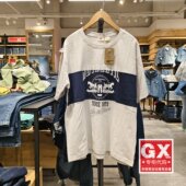男士 休闲夏季 圆领拼色LOGO短袖 Levis李维斯专柜正品 T恤A6529 0000