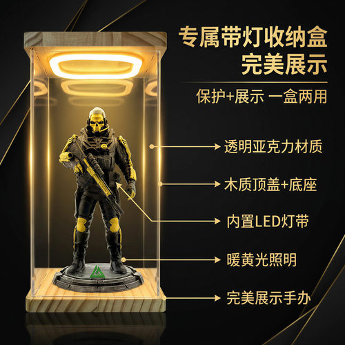 三角洲行动赛伊德威龙红狼手办