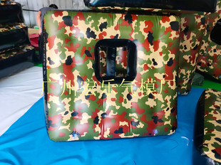 充气CS掩体防真人野战装备充气堡垒墙壁道具气模厂家直销可定制