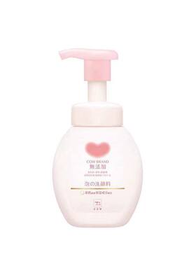 日本COW牛乳石碱无添加泡沫氨基酸温和洗颜洁面乳/洗面奶160ml