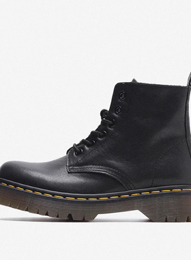 秋冬新款黑色植鞣101马丁靴bex男女同款6孔英伦风工装男女短筒靴