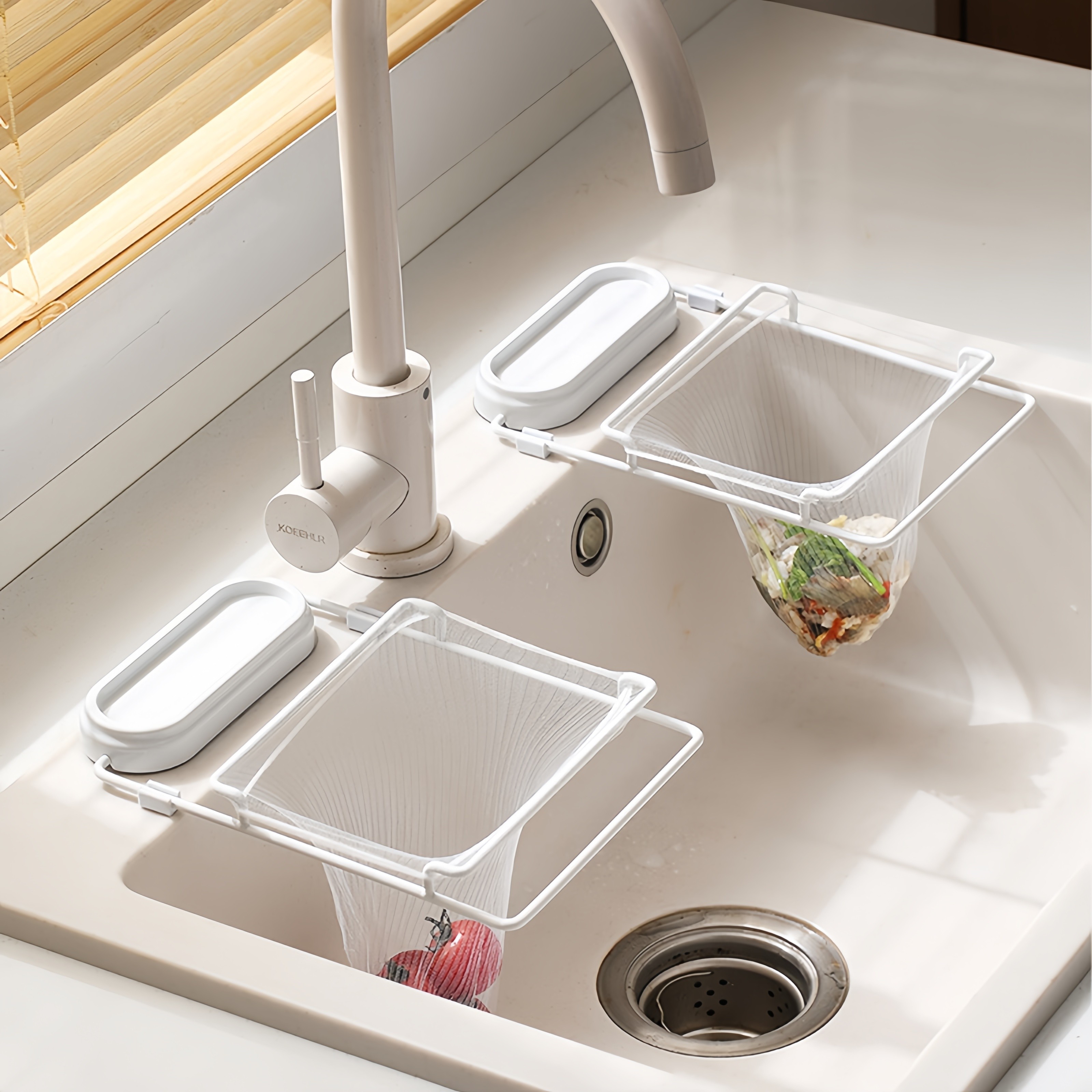 厨房水槽过滤网架一次性沥水篮