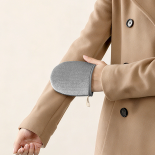 冬春季外套毛衣粘毛除尘手套便携衣物清洁摩擦静电吸附浮尘毛发