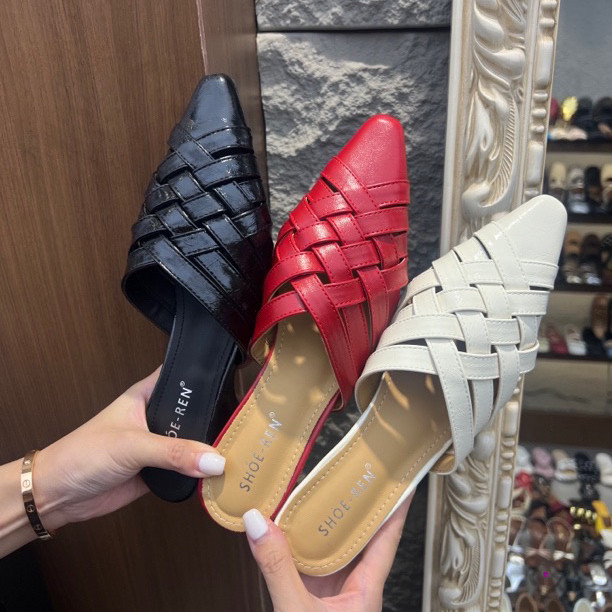 SHOE-REN复古法式编织包