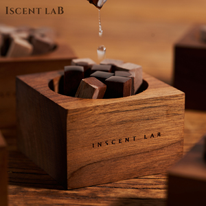映香制所  扩香木车载香薰香水黑胡桃木摆件香薰精油室内办公卧室