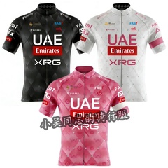 夏季UAE男士公路山地车排汗快干短袖上衣背带裤骑行服单车服装备