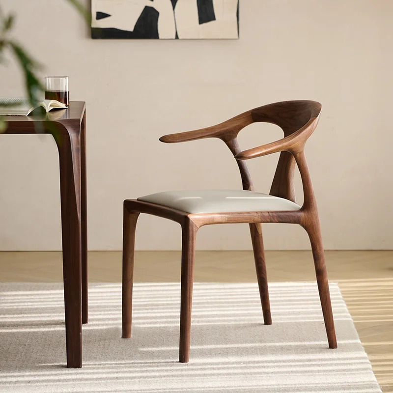 2025新款高端实木餐椅
