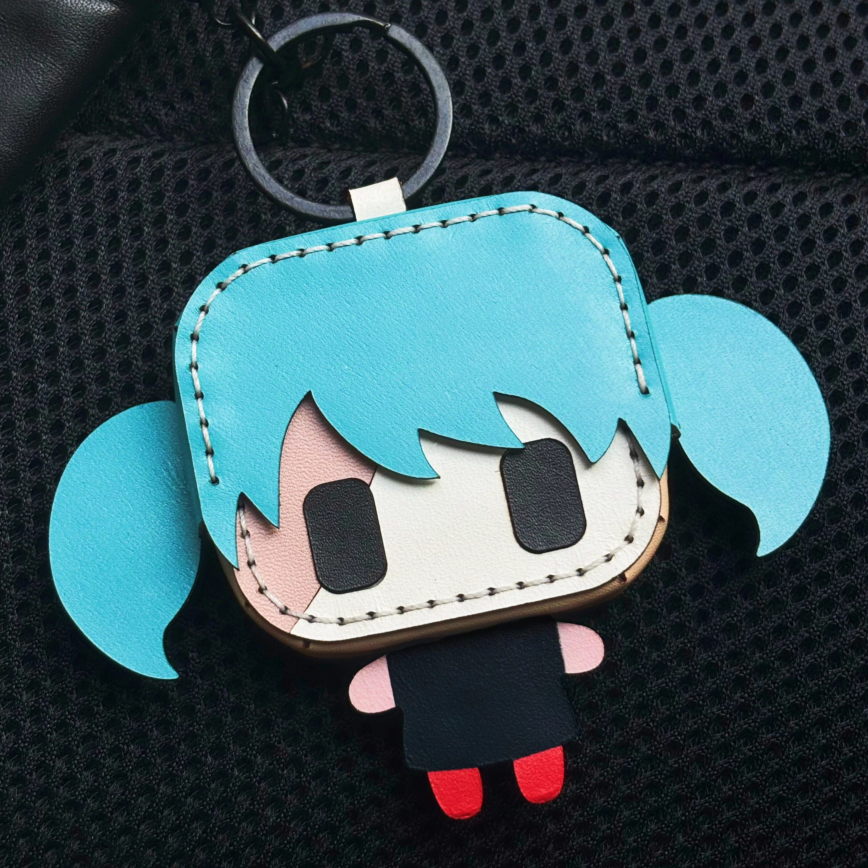 sallyface 同人游戏周边 手工DIY真皮书包挂件包挂包挂饰