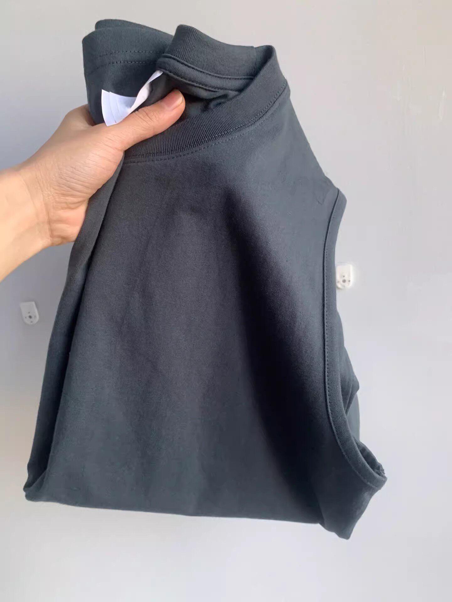 국가 트렌드 미국 빈티지 순수 코튼 민소매 티셔츠 남성과 여성 여름 루즈한 홍콩 스타일 양복 조끼 스포츠 조끼 탑