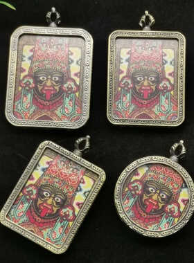 新款藏传扎基拉姆唐卡吊坠女