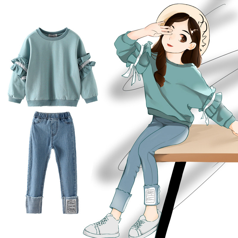 捡漏3岁9女童套装裙子针织衫童装上衣春秋冬夏女宝卫衣裤子两件套,童装/婴儿装/亲子装,套装,淘宝优惠券,粉丝福利购,淘宝优惠卷