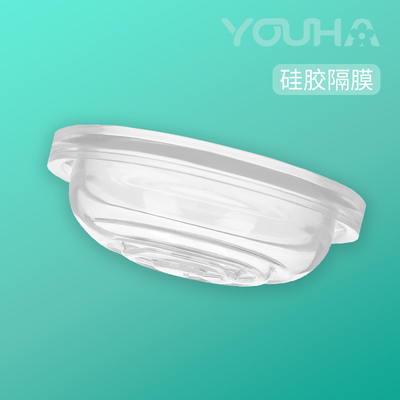 优合电动吸奶器配件8006/8001/8004/8105按摩护垫硅胶隔膜鸭嘴阀 — 5