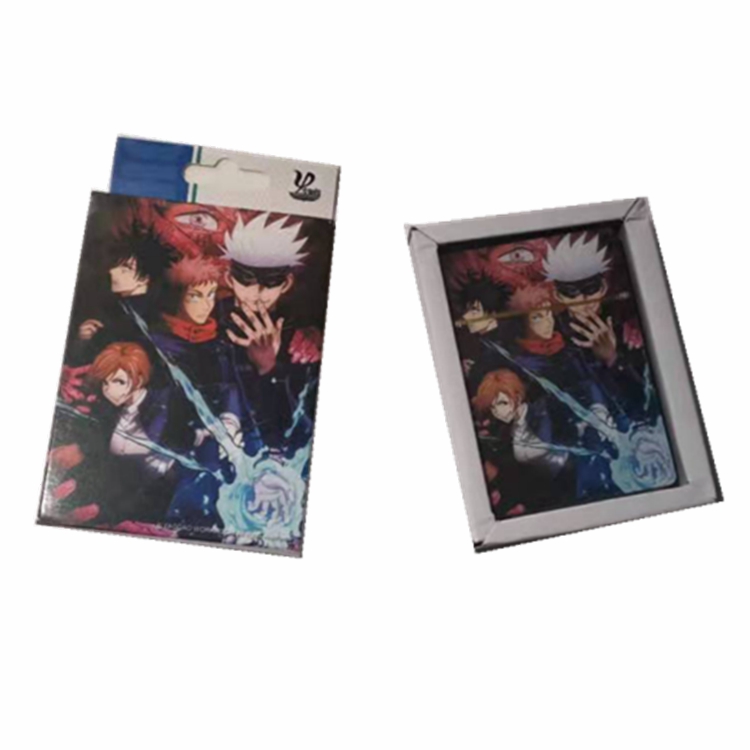 咒术回战虎杖悠仁伏黑惠卡通动漫网游周边扑克牌纸牌桌游收藏学生