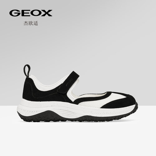 GEOX杰欧适早春女鞋舒适透气休闲运动鞋女厚底百搭单鞋潮