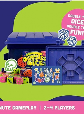 新品 Fast-Paced Family Dice Game快节奏的家庭骰子游戏套装