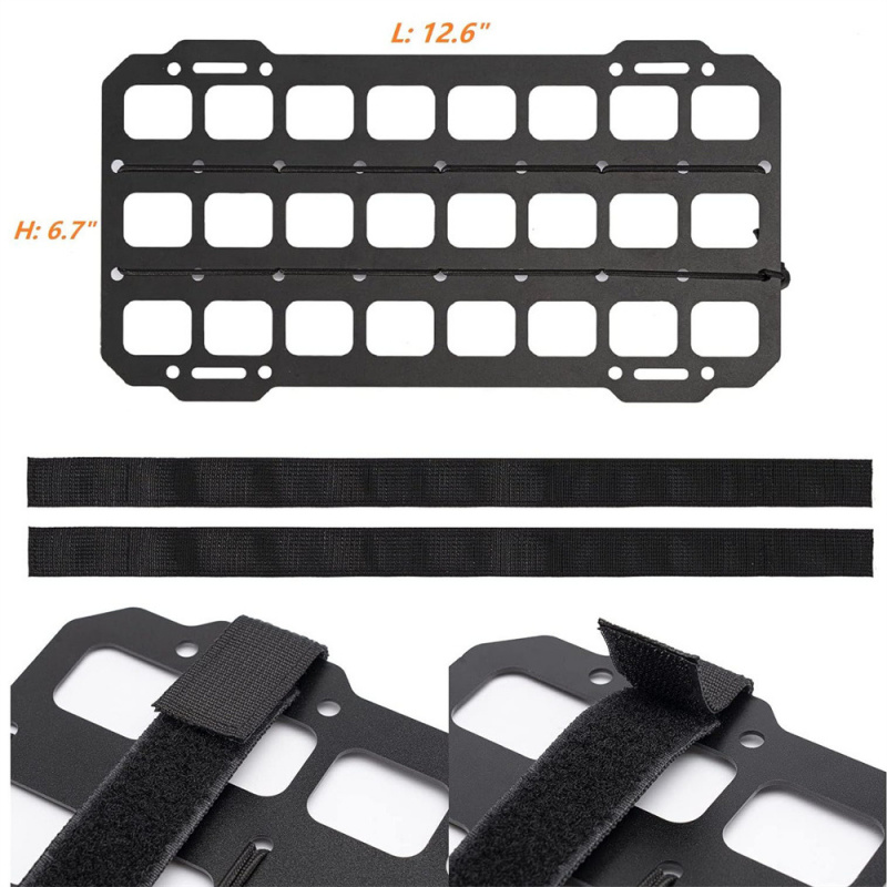 遮阳板收纳战术车载挂板遮光板越