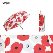 日本进口WPC伞晴雨超轻迷你两用太阳爱心防晒紫外花朵花瓣三折ins