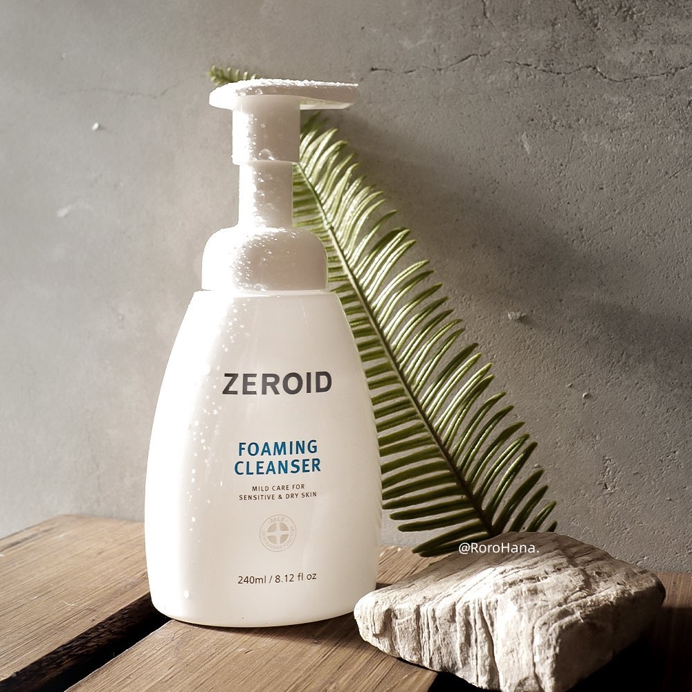 儿童可用#韩国ZEROID姿露得温和洁肤泡沫慕斯洗面奶清洁女240ml