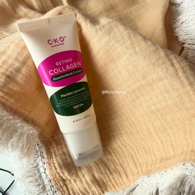 韩国直邮CKD胶原蛋白弹性抗皱修复弹力保湿补水涂抹颈霜改善劲纹