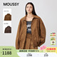 1032 复古文艺风宽松翻领夹克外套女028IAA30 MOUSSY秋季 新品