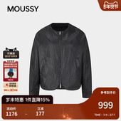 简约通勤风双头拉链夹克外套女028JSC30 MOUSSY 2026早春新品 1040