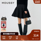冬季 新品 小香风法式 MOUSSY 优雅花苞裙半身裙女010HAK31 5811
