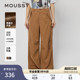 日系休闲风工装 新品 裤 宽松休闲裤 0521 MOUSSY 女028HAZ30 春季