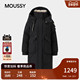 MOUSSY 1116 90连帽羽绒服女028IAB30 2026早春新品 休闲大口袋长款
