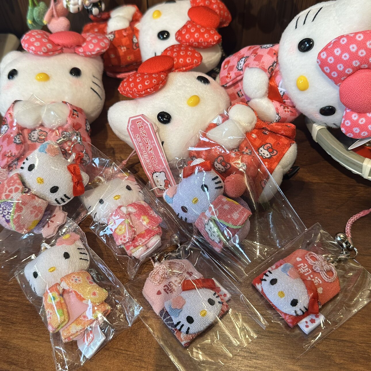 现货 日本本土和服kitty御守恋爱开运招福交通安全包挂车挂吊饰