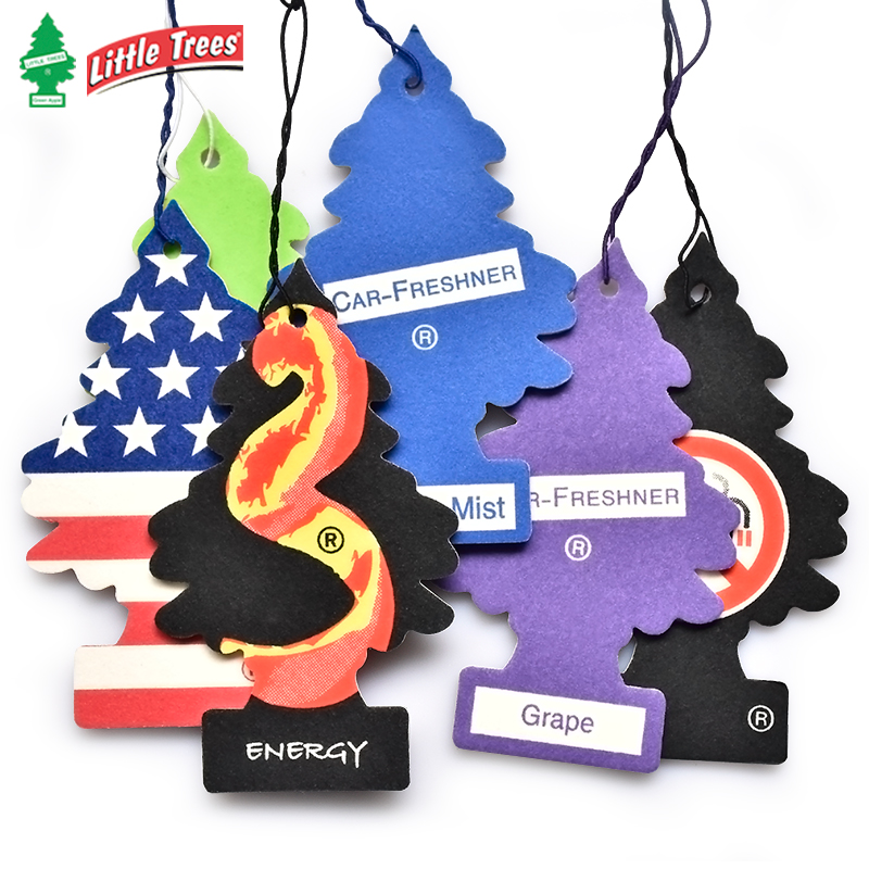 车载香片进口little trees美国小树汽车内饰创意摆件挂件香薰片