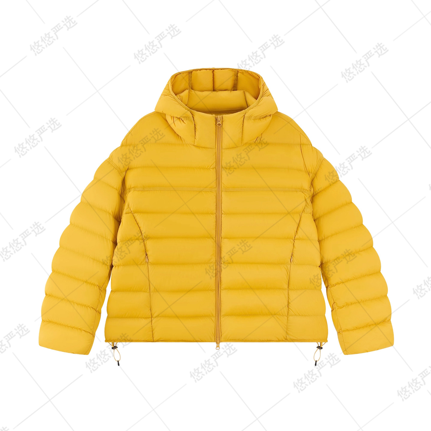 【悠悠自留款 超级大破价】龟背轻量鹅绒服排骨连帽羽绒外套1088#