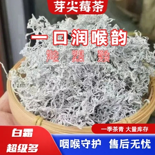 莓茶量大【新茶够喝大半年】莓茶龙须黄酮【白霜端芽尖莓茶