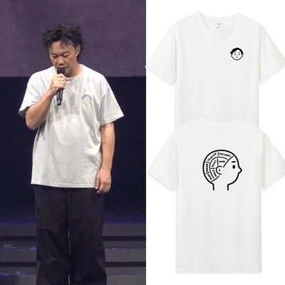 短袖休闲纯棉陈奕迅同款T恤