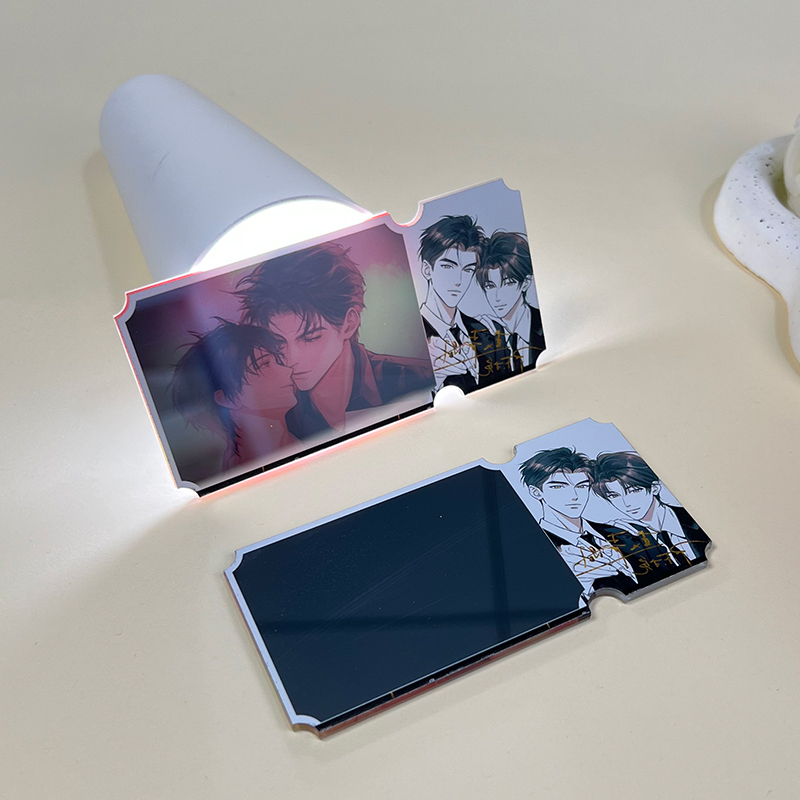 奇洛李维斯回信周边透卡赵声阁陈挽亚克力票根创意透卡镜中画小卡