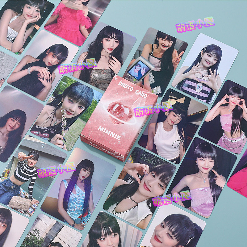Minnie镭射小卡(G)I-DLE单人周边