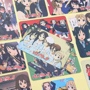 轻音少女星光镭射小卡秋山澪平泽唯田井中律动漫周边闪卡珍藏卡片