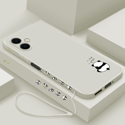 适用三星A06手机壳新款GalaxyA06液态硅胶软壳Samsunga06镜头全包防摔保护套SM-A065F男女生个性创意卡通熊猫