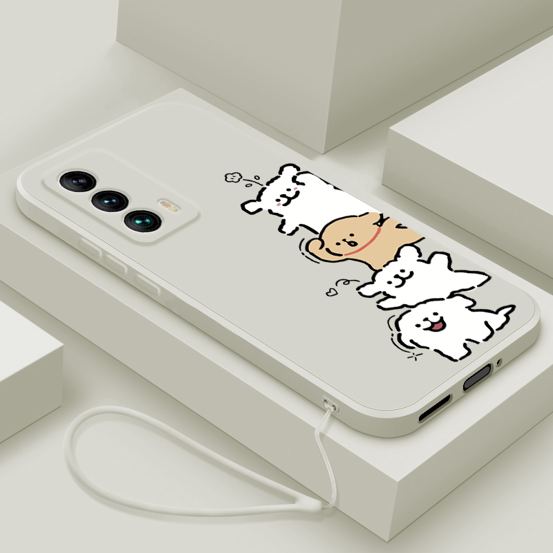 液态硅胶软壳 镜头全包 卡通个性