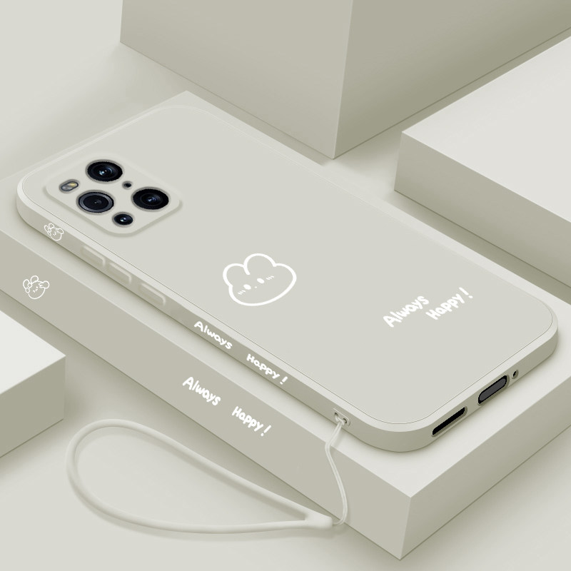 液态硅胶软壳 镜头全包 卡通个性