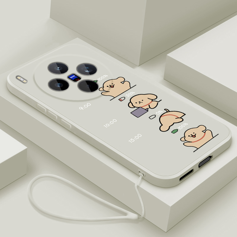 液态硅胶软壳 镜头全包 卡通个性