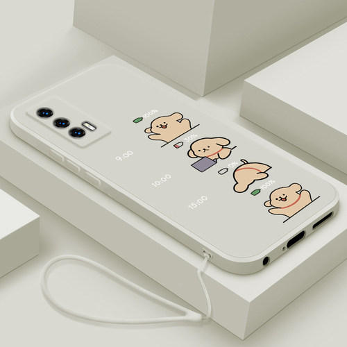 液态硅胶软壳 镜头全包 卡通个性