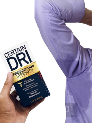 现货 Certain Dri 腋下止汗露女男滚珠干爽持久去异味便携无味