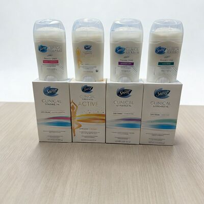 美国Secret秘密止汗膏医护型clinical腋下持久清爽强力香体止汗膏
