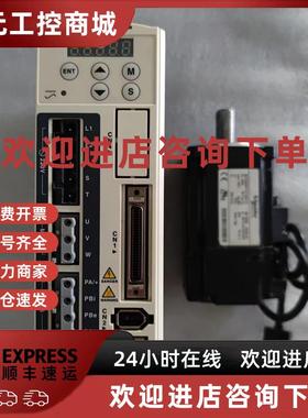 议价拆机200瓦施耐德伺服驱动电机套装LXM23DU02M3X/BCH0601012A1
