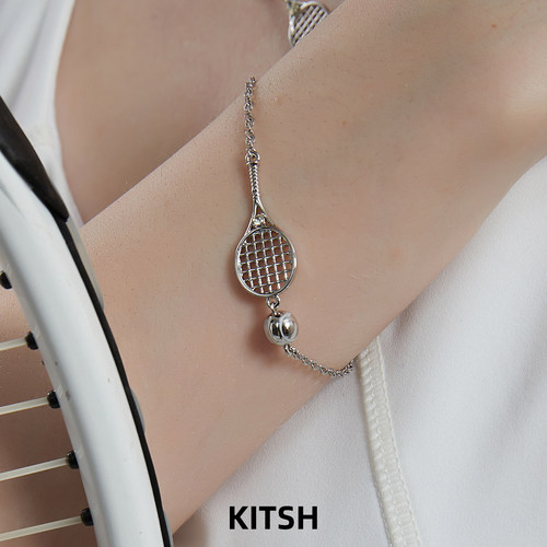 KITSH网球拍手链简约精致运动风