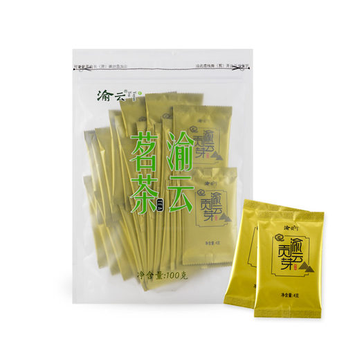 独立小袋装重庆特产绿茶雀舌