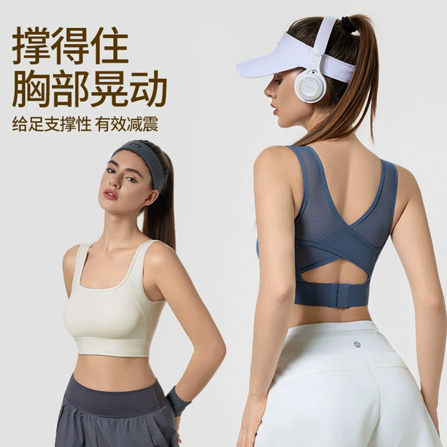 2019新款比基尼泳衣单件背心式分体游泳衣上衣女士温泉保守泳装