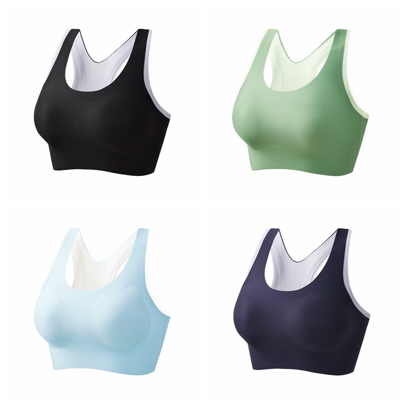 游泳内衣泳衣女士分体比基尼吊带背心上衣胸罩分体式泳装打底美背